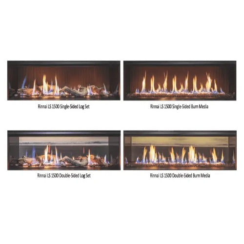 Prestigious Power LS 1500 Gas Log Fire